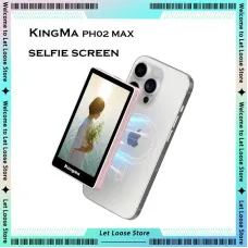 KingMa PH02 Max Magnetic Selfie Live Streaming Vlog Display Screen 2.4G Wireless Connect Suitable for iPhone