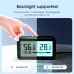 Tuya WiFi ZigBe Temperature Humidity Sensor with Screen Time Display Smart Home Indoor Hygrometer Voice Control with Alexa Google Smart Life