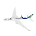 C919 350mm Wingspan Intelligent Electric Free Flying Paper Plane Bubble Rechargeable Airplane DIY