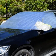 Universal Car Snow Cover Sun Windshield Windproof Car Window Cover Front Cover Windscreen Cover UV Resistant Waterproof