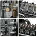 TECHING DM115 1/10 Scale L4 DIY 4-Cylinder OHV Mini Diesel Engine Model Kit Excellent STEAM Science Discovery Education Toys