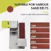 Mini Electric Belt Sander Belt Grinder Electric Knife Sharpener 7 Adjustable Speed for Knife Making Woodworking Metal Cutter Edges