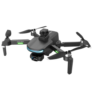 LYZRC N800 PRO 2 GPS 5G WiFi FPV with 4K ESC HD Dual Camera 3-Axis Mechanical Stabilization Gimbal 360 Obstacle Avoidance Brushless Foldable RC Drone Quadcopter RTF