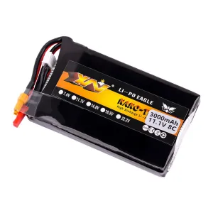 11.1V 3000mAh 8C 3S Lipo Battery for RadioLink RC6GS RC4GS Radio Transmitter