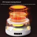 Comfook RS-609 Constant Temperature Cup Warmer With 4-Level Adjustable Heating 55C 65C 75C 85C Ceramic Heating Compact Design USB Power Light Effect Auto Shut-Off