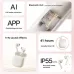 Edifier HUAZAI Zero Air Pro TWS Earphone bluetooth V6.0 Earphone 13mm Fine-tuned Large Unit  41H Playback Low Delay IP55 Waterproof Half-in-ear Sports Headphones