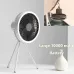3 in 1 Multifunctional 10000mAh USB Rechargeable Camping Fan with LED Light High Capacity Silent Motor Long Battery Life Aluminum Tripod Desk Ceiling Fan Power Bank Function