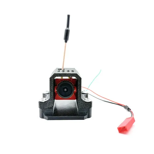 SLONWAKE B19 FPV AIO 5.8GHz 48CH VTX FPV Transmitter w/ Smartaudio Pitmode 25/200/400mW Adjustable Power 2.1mm Lens CMOS 1500TVL 130 Angle FPV Camera for Remote Control Aircraft