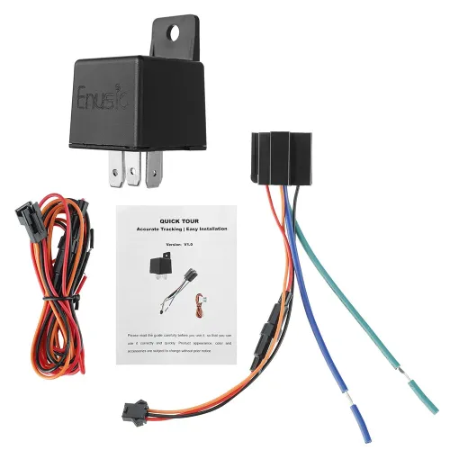 iMars Enusic CJ730 ACC Testing Relay GPS Tracker Real Time GSM Locator Hide Anti-theft APP Cut off Fuel Power System Function Global Version