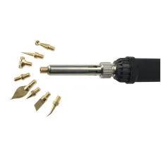 Soldering Iron Tip Kit 3D Printing Modify Finishing Tool Brass Thread Embedded Heat Insert Nut Iron Tip Heat Set Insert Tools