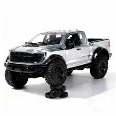 Hstar R12-01Q F150 RTR 1/12 2.4G 4WD RC Car Full Proportional Two Speed Rock Crawler Off-Road Truck Remote Control LED Light Metal Drive Shaft Gear Vehicles Models Toys