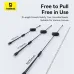 Baseus Bright Mirror Series 100W Type-C to C+C Cable Fast Charging Data Transmission Copper Core Line 1M Long for iPhone 16 Pro 15 15 Pro Max for Huawei Mate XT for Xiaomi MIX Fold4 for Samsung Galaxy Z Flip6