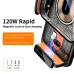 V88 120W Car Mount Phone Holder Intelligent Infrared Induction Air Vent Clip 15W Car Wireless Charger Magnetic for iPhone 16 16 Pro 15 14 13  for Samsung for Xiaomi for Huawei