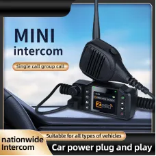 ZELLO DG9800 4G Car Radio Mini Walkie Talkie Global Coverage Quad-Core ARM Cortex GPS bluetooth Android LTE Waterproof Long Distance Intercom 5000KM