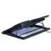 4 Fan Adjustable Laptop Cooling Pad Cooler Portable Stand For 14-17inch Laptop