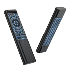 M3 66-keys Wireless bluetooth Remote Control Intelligent Luminous Voice Remote Control 6-Axis Gryo Air Mouse