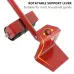 Furniture Lifter Mover Set with Universal Wheel Heavy Duty 400kg Capacity Red Compact Roller Bar Hand Tools for Easy Efficient Moving