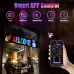 LED Car sign, programmable LED sign, Flexible Matrix panel by Bluetooth APP, Bright scrolling LED sign, LED Display and Sign board for store, shop, bar and business areas