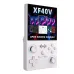 128G XF40V Handheld Game Console with 4 Inch IPS HD Screen RK3326 RGB Joysticks Open Source Linux System 4000mAh Battery Vibration Motor Retro Gaming Portable Emulator Gaming Console