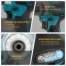 DTD173 Brushless Impact Drill 18V 180Nm High Torque Compact Lightweight Quick Bit Change LED Light Multiple Gear Settings