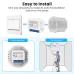 Tuya WiFi Smart Switch Module 1/2/3/4CH Supports 2 Way Control App Remote Control DIY Light Switch Module 100-240V Work with Alexa Google Home