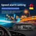 Universal Solar Power Digital GPS Car Speedometer Wireless HUD Display Mph KM/H Speedometer Time Speed Alarm Temperature Altitude