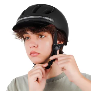 Smart Bicycle Helmet With LETurn Signal Lights For Men Female Safety Night Electric Car Scooter Bike Riding Helmet Parts