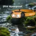BIKIGH1500 Lumens Powerful LERechargeable Headlamp Rotating Aluminum Waterproof LEHead Flashlight for Outdoor,Camping,Fishing
