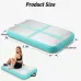 WaveRite 100x60x10cm AirBlock Inflatable Gymnastics Mat Gym Block Tumbling Block Training Block Training Mat Sports Block Gym Block with Pump