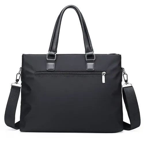 Men's Business Briefcase 14''  Laptop Handbag Waterproof Large Capacity Shoulder Crossbody Bag