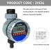 Aqualin Automatic LCD Display Watering Timer Electronic Home Garden Ball Valve Water Timer For Garden Irrigation Controller 21026/21026A/21526