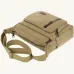 Vintage Canvas Crossbody Bag for Men Adjustable Strap Large Capacity Multi-Layer Zipper Messenger Bags for Outdoor Sports Travel