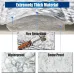 Car Rear Windshield Snow Cover 4-Layer For Winter Snow Frost Removal With Magnetic Edge And Windproof Belt Waterproof Dustproof Privacy for Seden