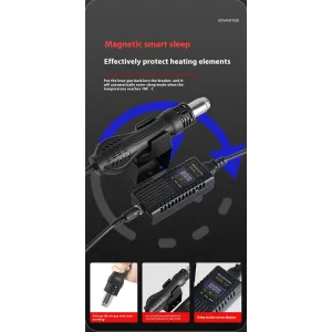 Soldering Station 8858 Portable Digital Hot Air Gun BGA Rework Solder Station Hot Air Blower Heat Gun Desoldering Than 858D 858