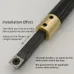 GANWEI Wood Lathe Truning Tools Grip Handle for Square 12mm Round Turning Tool bar