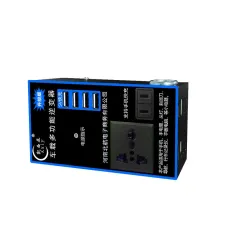 Car Inverter & Charger  12V to 110V/220V Power Converter with Digital Display Car Inverter Charger 12V24V To 110V220V Power Converter Type-C Mobile Phone Fast Charging