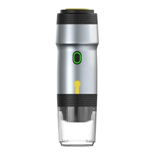 Comfook Portable Capsule Coffee Machine One-Touch Espresso Machine Cold & Hot Brew Rechargeable 7500mAh Battery Supports Capsules & Powder