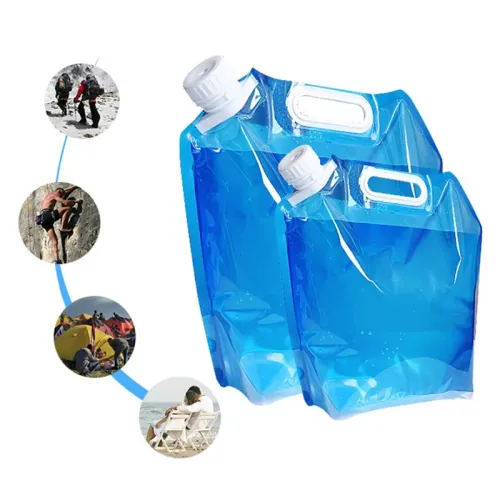 5L/10L Outdoor Camping Hiking Water Bag Hydration Pack Storage Container Foldable Portable Picnic Drink Container Bag