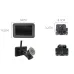 Samaeye 12V 24V Wireless License Plate Frame Reversing Camera System Reversing Camera Display High Definition Night Vision Recorder