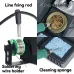 YIHUA 982 Soldering Iron Station Rapid Heating LCD Display Compatible C210 C245 Handles 90C to 450C Adjustable Temperature Compact Design Professional Welding