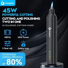 Awgem KH1 Ultrasonic Cutting Knife 45W Power 5 Adjustable Gears High Frequency 40kHz Compact Design Precision Cutting Tool