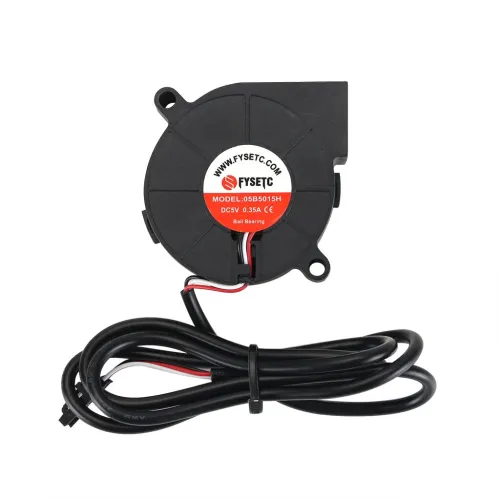 5015 5V Blower Fan 50*50*15mm Dual-ball Turbo Cooling Fan for MK3S+ 3D Printer Cooler Radiator Low Noise