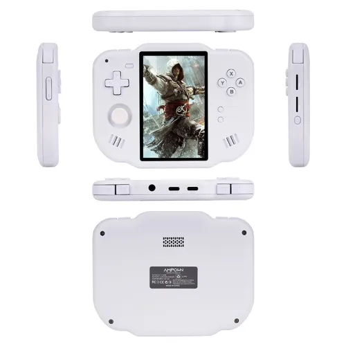 64G Magicx Zero 40 Vertical Handheld Game Console 4.0-inch Dual Systems Dual Mode 1900+ Games 4300mAh Battery Touch Screen Retro Video Game Player Console