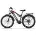 EDIRECT RANDRIDYG90B Black 48V 17AH 1000W Recommended Top Speed 25KM/H 27.5*2.4 Inch Electric Bicycle 80-90KM Mileage Range Max Load 120KG