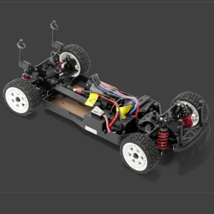 HNR H9804SR Pitbull 1/10 2.4G 4WD 90km/h Brushless Rally RC Car Metal Chassis Hobbywing ESC Three Differentials Oil Shocks High-Speed On-Road Racer Electirc RV Vehicles Models Toys