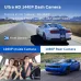 3 Channel Dash Cam Car Dash Camera With GPS WiFi IR Night Vision Camcorder