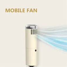 Fully Automatic Folding Umbrella with Fan USB Charge Cool Ultra-light Parasol Black Coating UPF50+ Sun-resistant Umbrellas