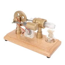 LL-007 Power Generation Stirling Engine Model Science Discovery Education Desktop Decorations Collection Toys