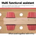 4PCS 20mm MFT Non-Slip Bench Dogs Workbench Table Stops for Workbench Positioning and Stability