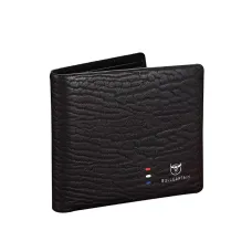 BULLCAPTAIN Men's Cow Leather Wallet Large Capacity Multi-Card Slot RFID Card Holder Billfold Money Clip Gift for Boyfriend Father Husband Gift